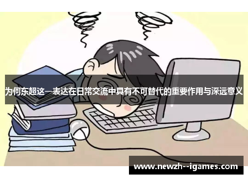 为何东超这一表达在日常交流中具有不可替代的重要作用与深远意义