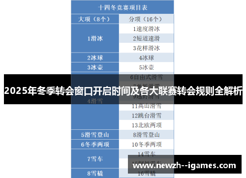 2025年冬季转会窗口开启时间及各大联赛转会规则全解析 2025年冬季转会窗口开启时间及各大联赛转会规则全解析